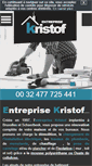 Mobile Screenshot of entreprise-kristof.be